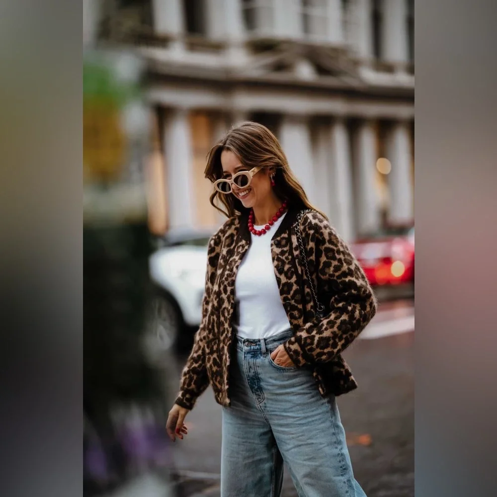 Sezane Noah sweater jacket size Medium, NWOT - Picture 7 of 12